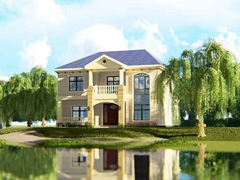 睿婕輕鋼別墅-小清新戶(hù)型