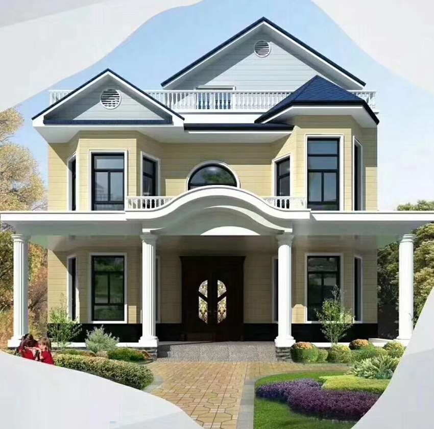 睿婕輕鋼別墅-雅院戶型(圖1) 睿婕輕鋼別墅