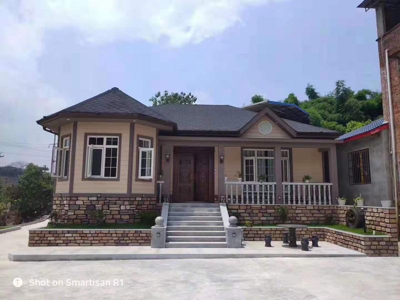 睿婕輕鋼別墅1層戶型 總面積130平方(圖1) 睿婕輕鋼別墅