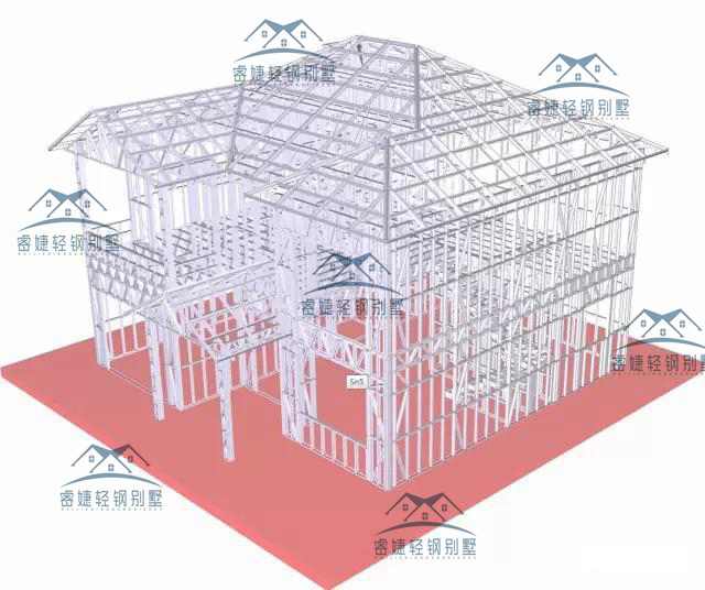 200多平別墅25天完工是什么體驗？安徽王總輕鋼別墅全過程揭秘！(圖5)