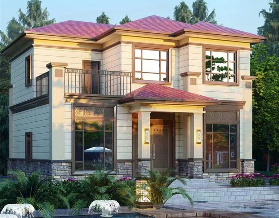 關于輕鋼別墅的一些優點！