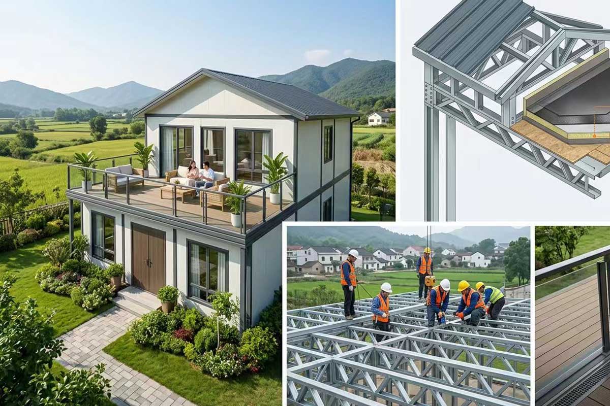 輕鋼別墅后期維護(hù)，其實(shí)一點(diǎn)都不麻煩(圖1)